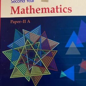 Text Book For Intermediate Second Year Mathematics IIA By Telugu Akademi[English Medium]