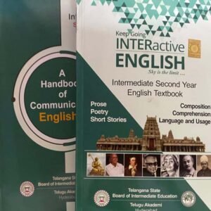 Interactive English Intermediate Second Year English Text Book By Telugu Akademi