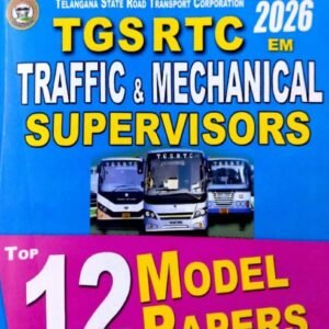 Vijeta Telangana TGSRTC Traffic & Mechanical Supervisors Top 12 Model Papers[English Medium]
