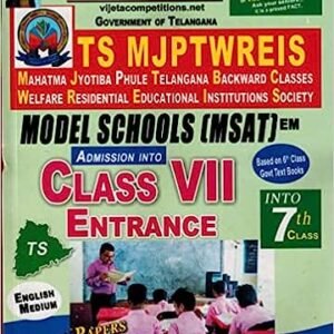 Telangana MJPTBCWREIS and Model School Class VII Entrance [ ENGLISH MEDIUM ]2023 Ed Vijetha
